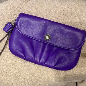Coach Large Wristlet, Ultra Violet